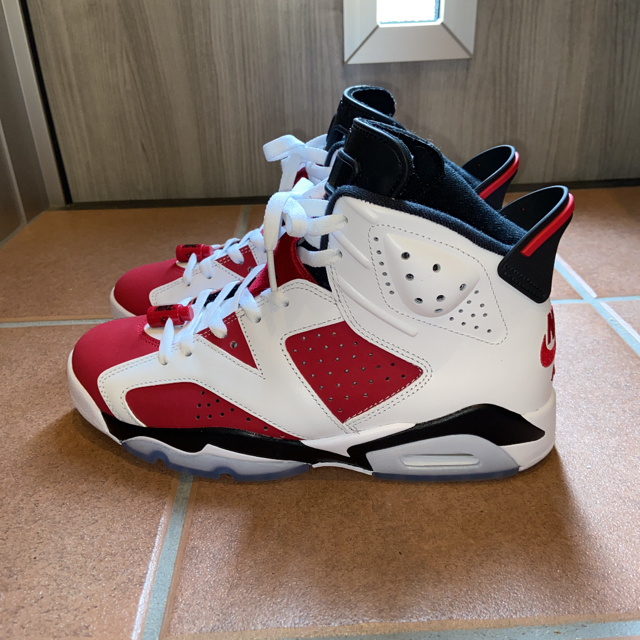 NIKE(ナイキ)のAIR JORDAN 6 CARMINE エアジョーダン カーマイン メンズの靴/シューズ(スニーカー)の商品写真