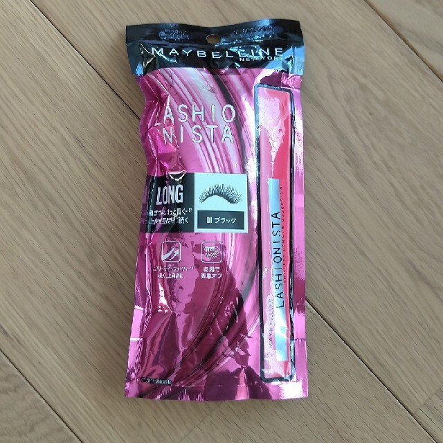 MAYBELLINE(メイベリン)のMAYBELLINE メイベリンマスカラ ラッシュニスタ N 01 クロ コスメ/美容のベースメイク/化粧品(マスカラ)の商品写真