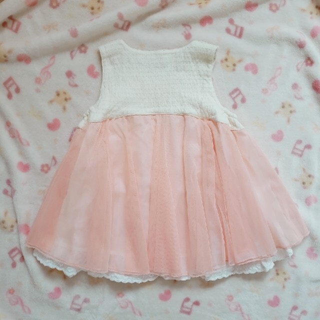 coeur a coeur(クーラクール)のcoeur a coeur　100　チュニック キッズ/ベビー/マタニティのキッズ服女の子用(90cm~)(Tシャツ/カットソー)の商品写真