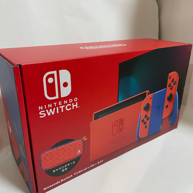 【3月3日限定出品】Nintendo Switch本体　マリオレッド×ブルー