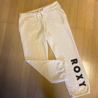 ロキシー(Roxy)の白　ホワイト　スウェット　パンツ　ジョガーパンツ　ロキシー(カジュアルパンツ)