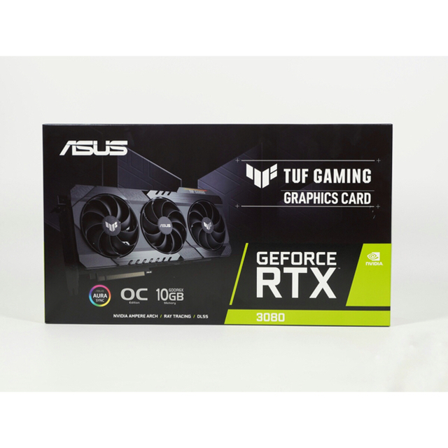 ASUS TUF-RTX3080-O10G-GAMING 超美品のサムネイル