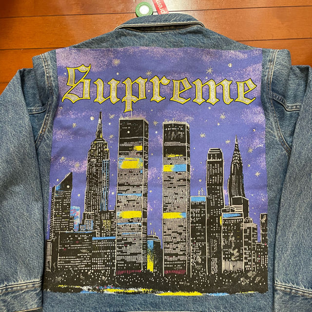 Supreme(シュプリーム)のSupreme New York Painted Trucker Jacket メンズのジャケット/アウター(Gジャン/デニムジャケット)の商品写真