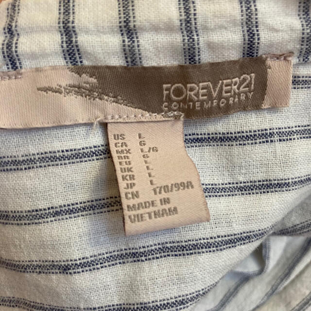 FOREVER 21(フォーエバートゥエンティーワン)の【Forever21】チェックシャツ シャツワンピース レディースのワンピース(ミニワンピース)の商品写真