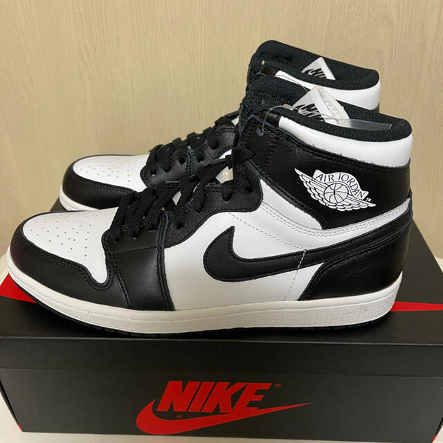 28cm Nike air Jordan 1 black white