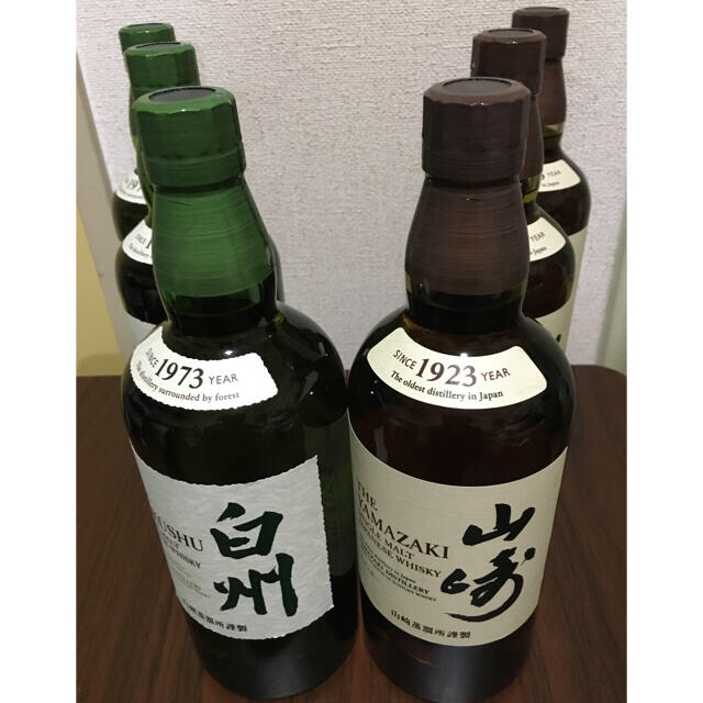 サントリー(サントリー)のサントリー 山崎&白州 食品/飲料/酒の酒(ウイスキー)の商品写真