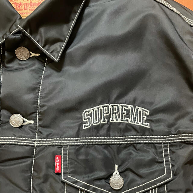 Supreme(シュプリーム)のSupreme Levi's Nylon Trucker Jacket メンズのジャケット/アウター(Gジャン/デニムジャケット)の商品写真