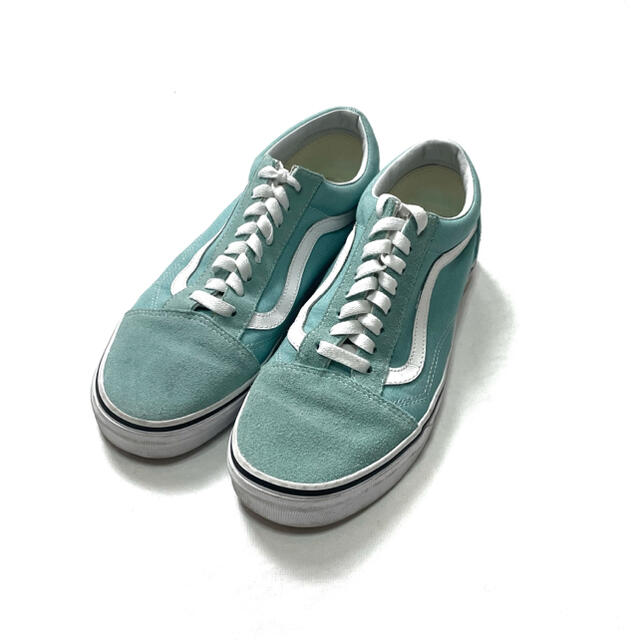 VANS バンス オールドスクール 26cm 水色 ライトブルー