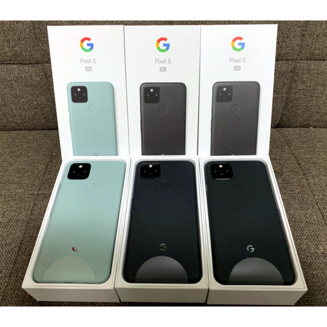 Google Pixel(グーグルピクセル)の新品未使用 Google pixel5 グーグル ピクセル5 SIMロック解除 スマホ/家電/カメラのスマートフォン/携帯電話(スマートフォン本体)の商品写真