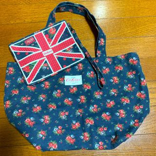 キャスキッドソン(Cath Kidston)のキャスキッドソン　トートバッグ  ・ポーチ　ブランドムック付録　美品(トートバッグ)