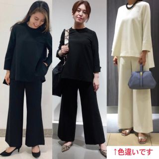 セオリーリュクス(Theory luxe)のお取り置き リュクス 20AW ウォッシャブル セットアップ ブラウス パンツ(セット/コーデ)