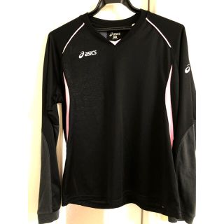 アシックス(asics)のレディース★O☆アシックス ★バレーボール★長袖☆Ｔシャツ■黒■(バレーボール)