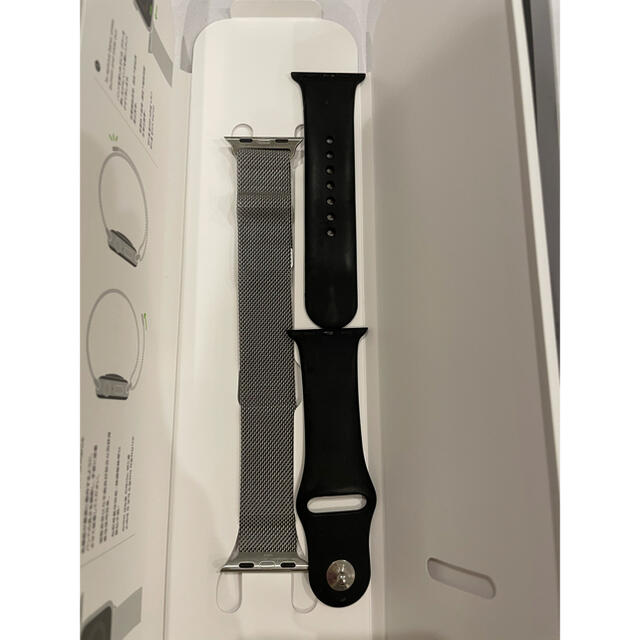 けいたしま└ Apple シルバー 40mmの通販 by r o shop｜アップルウォッチならラクマ Watch - アップルウォッチ series5 ステンレス リング