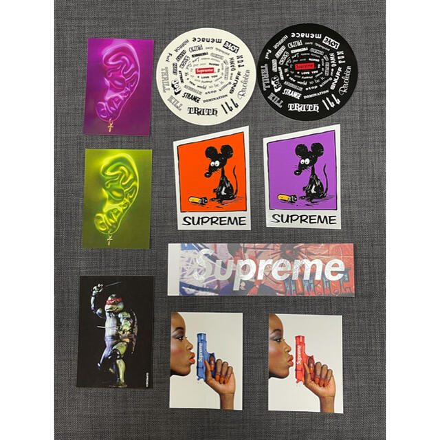 店舗限定 Supreme Sticker Set シュプリーム ステッカーセット