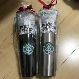 スターバックスコーヒー(Starbucks Coffee)の3/5値下げ　スタバタンブラー2色セット　新品未開封(タンブラー)