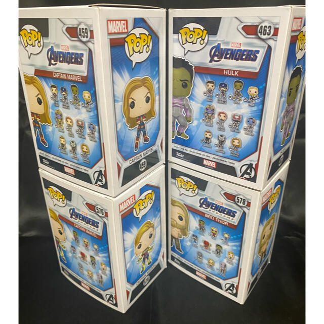 Disney(ディズニー)のホットトイズ　POP! 4つセット エンタメ/ホビーのフィギュア(アメコミ)の商品写真