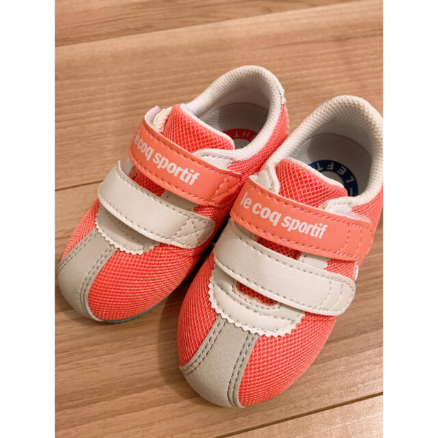 le coq sportif(ルコックスポルティフ)のルコックスポルティフ　ベビースニーカー　ベビーシューズ　14 キッズ/ベビー/マタニティのベビー靴/シューズ(~14cm)(スニーカー)の商品写真