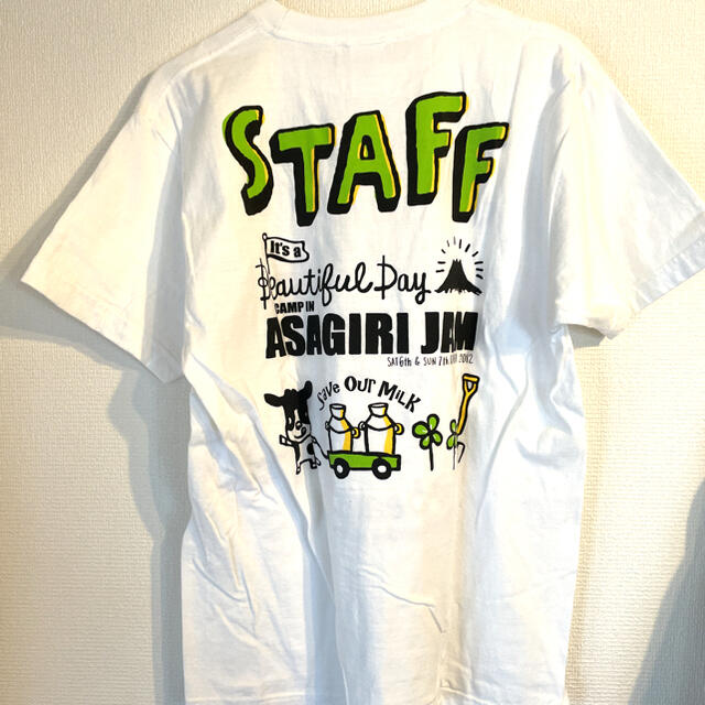 朝霧jam 2012 スタッフTシャツ メンズのトップス(Tシャツ/カットソー(半袖/袖なし))の商品写真