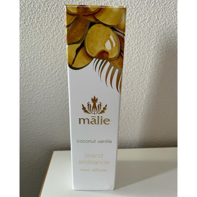 Malie Organics(マリエオーガニクス)の新品Malie Organics ココナッツバニラ リードディフューザー コスメ/美容のリラクゼーション(アロマディフューザー)の商品写真