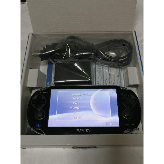 SONY PlayStationVITA 本体  PCH-1000 ZA01携帯用ゲーム機本体