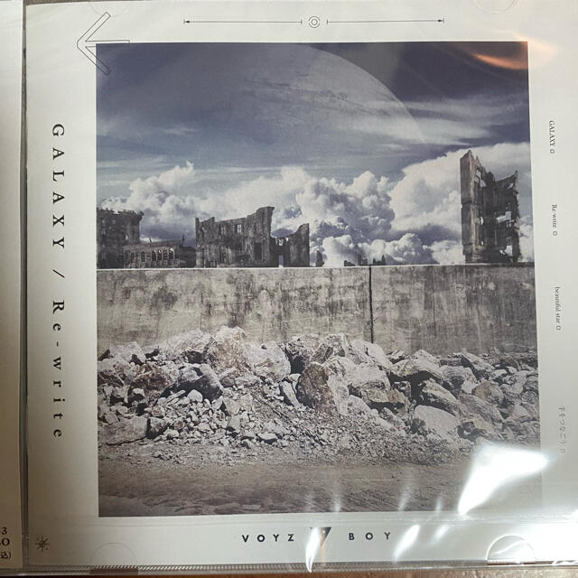 voyzboy GALAXY/Re-wirite 通常盤 エンタメ/ホビーのDVD/ブルーレイ(ミュージック)の商品写真
