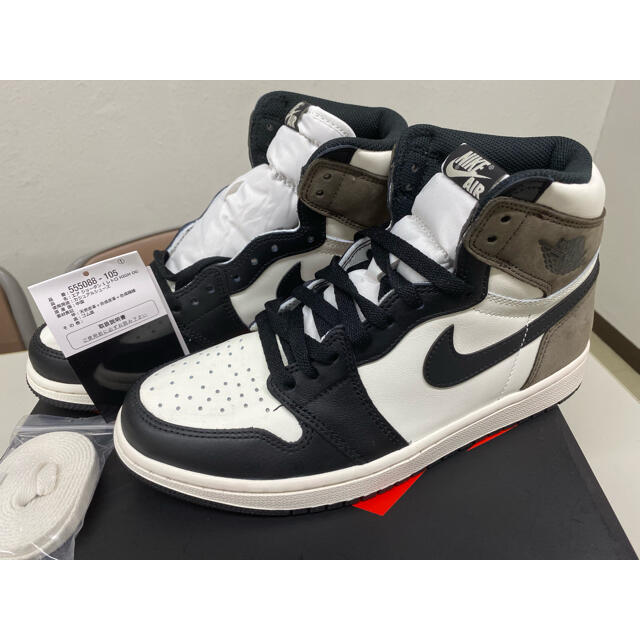 NIKE AIR JORDAN 1 RETRO HIGH OG ダークモカ靴/シューズ