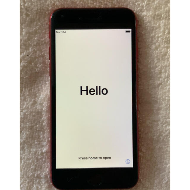 ◇極美品◇ iPhone SE2 128GB SIMフリー red 保証アリ ◇極美品◇ iPhone SE2 128GB SIMフリー red 保証アリ