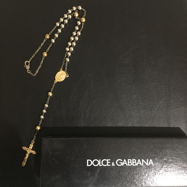 DOLCE&GABBANA(ドルチェアンドガッバーナ)のDOLCE&GABBANA ロザリオ メンズのアクセサリー(ネックレス)の商品写真