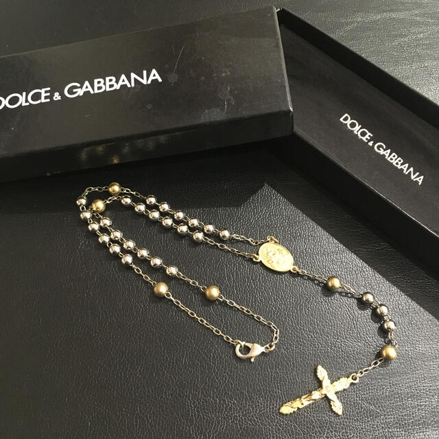 DOLCE&GABBANA(ドルチェアンドガッバーナ)のDOLCE&GABBANA ロザリオ メンズのアクセサリー(ネックレス)の商品写真