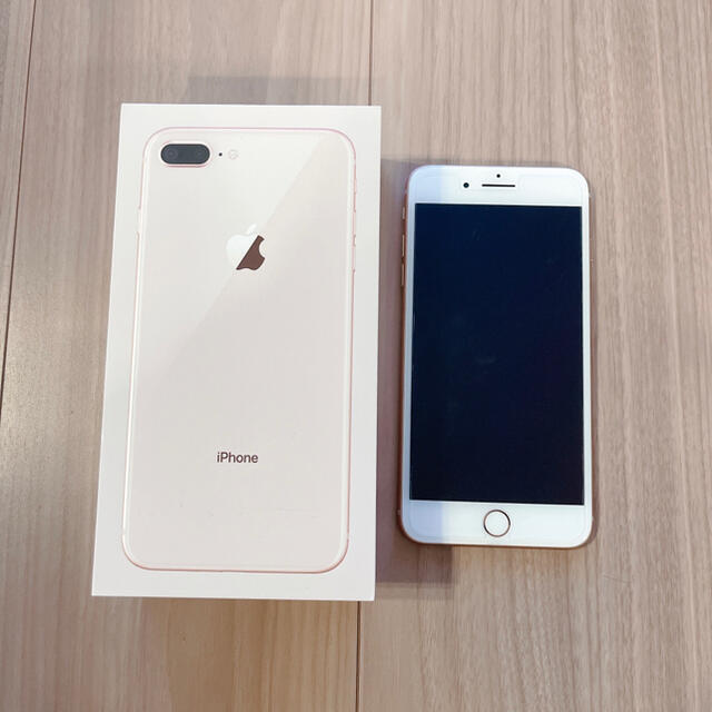 スマホ/家電/カメラiPhone8plus 64GB ゴールド SIMフリー