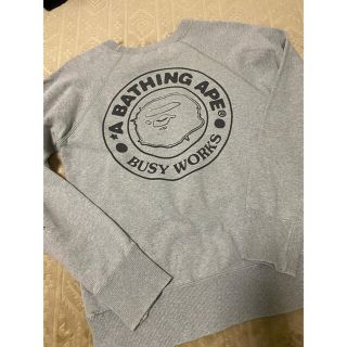 アベイシングエイプ(A BATHING APE)のA BATHING APE   トレーナー　スウェット(スウェット)