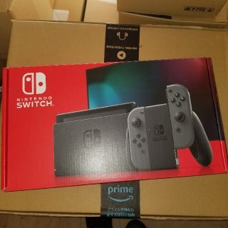 ニンテンドースイッチ(Nintendo Switch)のNintendo Switch グレー 新品(家庭用ゲーム機本体)