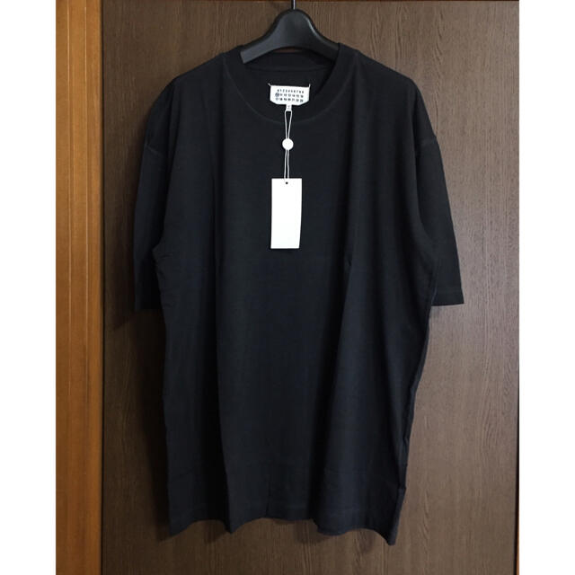 Maison Martin Margiela(マルタンマルジェラ)の黒46新品 メゾン マルジェラ Memory  4ステッチ Tシャツ ブラック メンズのトップス(Tシャツ/カットソー(半袖/袖なし))の商品写真