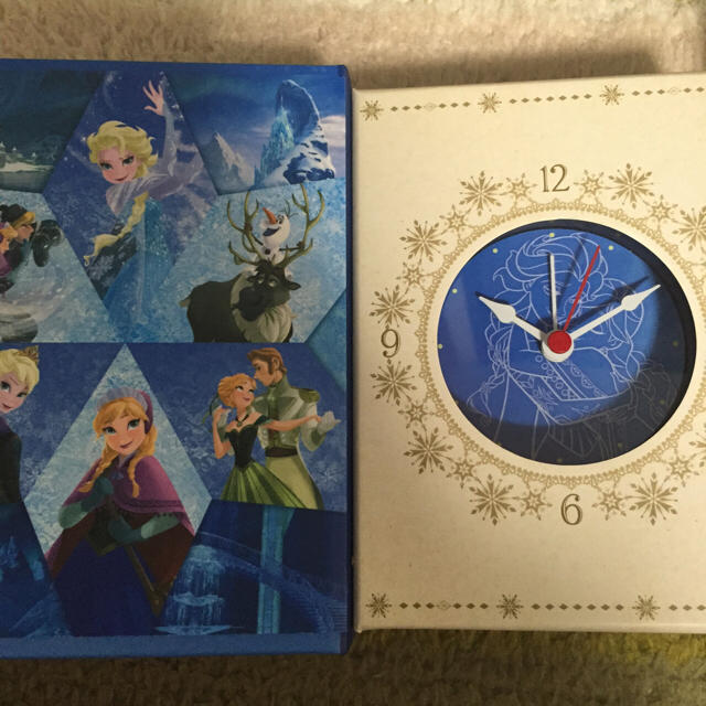 Disney - アナと雪の女王 ブック型クロック 時計の通販 by ゆい 