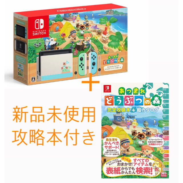 Nintendo Switch あつまれどうぶつの森セット＋攻略本 【10％OFF