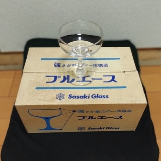 トウヨウササキガラス(東洋佐々木ガラス)のシャンパングラス  ６個(グラス/カップ)