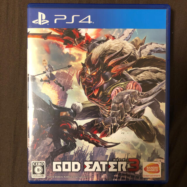 PlayStation4(プレイステーション4)のGOD EATER 3 ゴッドイーター 3 PS4 エンタメ/ホビーのゲームソフト/ゲーム機本体(家庭用ゲームソフト)の商品写真