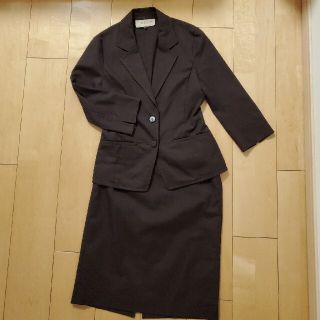 プロポーションボディドレッシング(PROPORTION BODY DRESSING)の【PROPORTION BODY DRESSING】春夏物スーツ　ブラウン(スーツ)