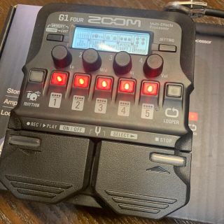 ズーム(Zoom)のマルチエフェクター　ZOOM G1 FOUR(エフェクター)