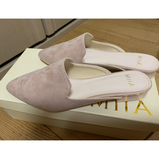 MIIA(ミーア)のMIIA スウェードミュール レディースの靴/シューズ(ミュール)の商品写真