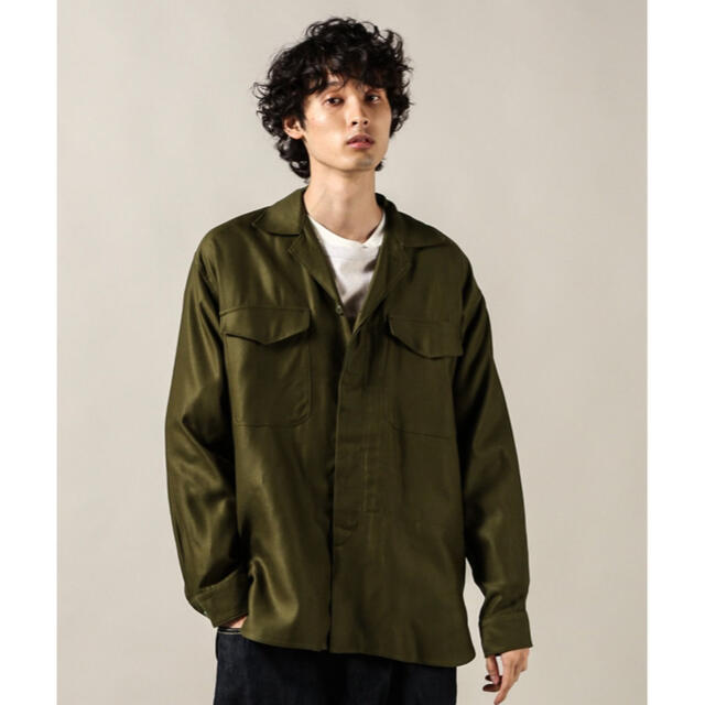 1LDK SELECT(ワンエルディーケーセレクト)のKAPTAIN SUNSHINE Mil.Shirt Jacket メンズのジャケット/アウター(ブルゾン)の商品写真