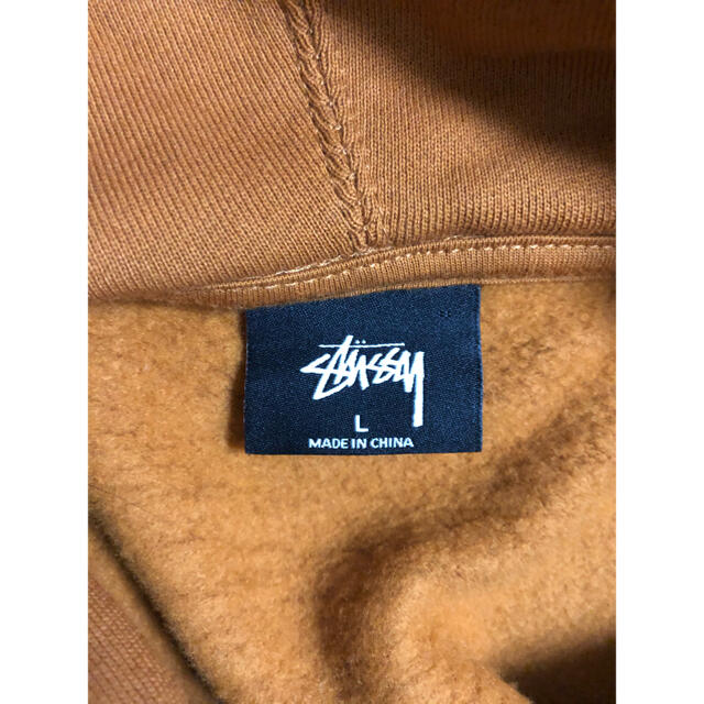 STUSSY(ステューシー)のStussy ステューシー　パーカー　Travis Scott ブラウン メンズのトップス(パーカー)の商品写真