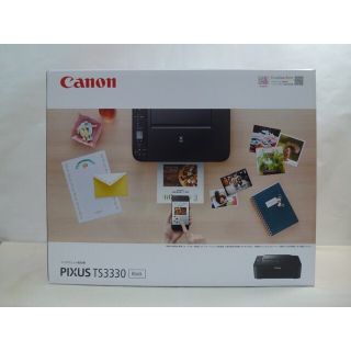 キヤノン(Canon)のTS3330　複合機　在庫処分　プリンター　canon　PIXUS　黒　キャノン(PC周辺機器)