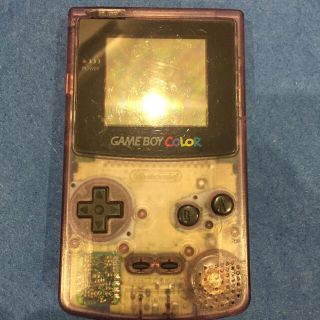 ゲームボーイ(ゲームボーイ)のニンテンドー ゲームボーイカラー GBC 本体 ジャンク(携帯用ゲーム機本体)