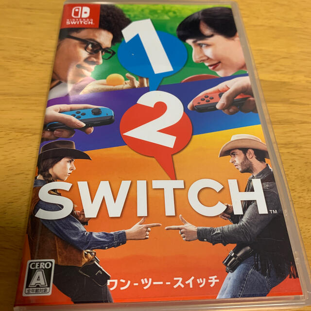 Nintendo Switch(ニンテンドースイッチ)の1-2-Switch（ワンツースイッチ） Switch エンタメ/ホビーのゲームソフト/ゲーム機本体(家庭用ゲームソフト)の商品写真