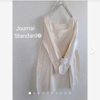 ジャーナルスタンダード(JOURNAL STANDARD)の30日までJournalstandard繊細刺繍＆スカラップレースのふんわりPO(チュニック)