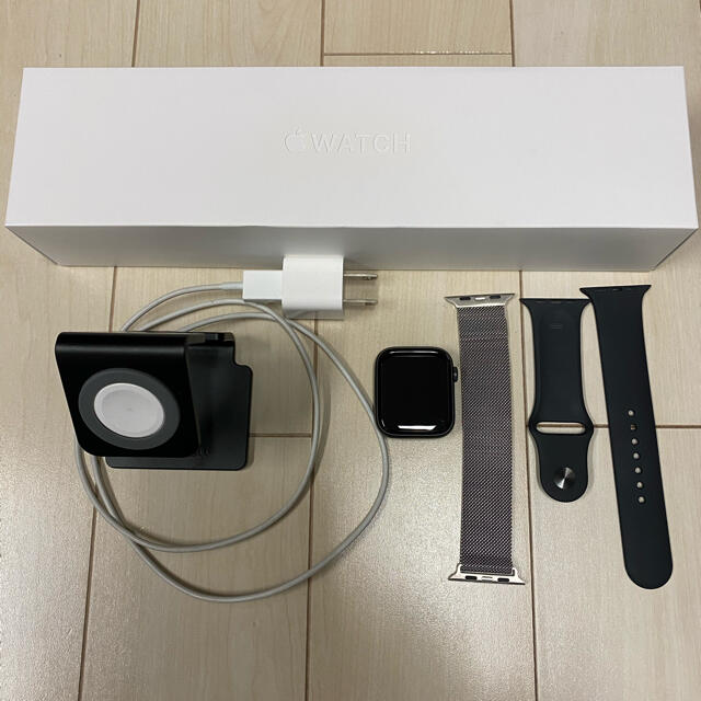 Apple Watch 5 44mm スペースグレー　AppleCare+