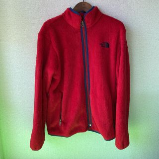 ザノースフェイス(THE NORTH FACE)のノースフェイス　ふわふわフリース　赤　Mサイズ(スウェット)