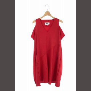 マルタンマルジェラ Martin Margiela 6 MM6 18SS フリル(ひざ丈ワンピース)