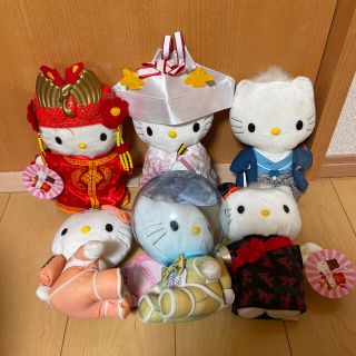 ❤️HELLO KITTY × マクドナルド レトロぬいぐるみ4体セット No.1